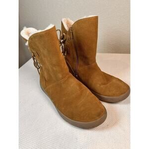 Koolaburra By UGG Shazi Short Women’s Boots Size‎ 8 Chestnut EUR 39/UK 6.….X147